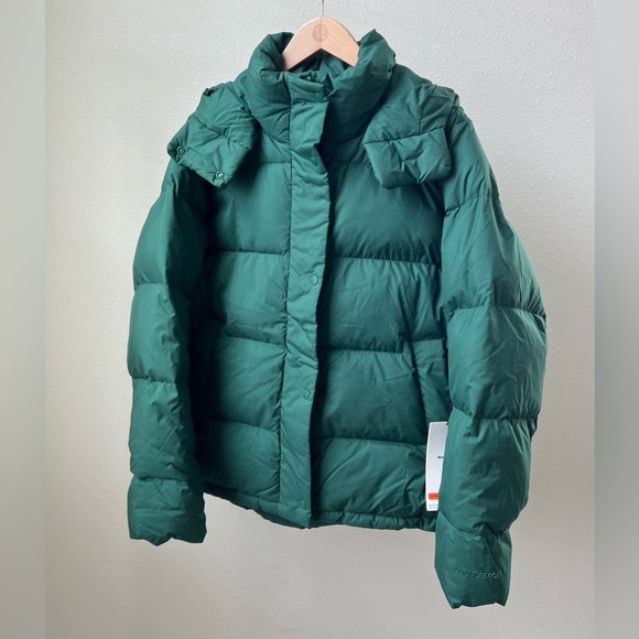 Lululemon Wunder Puff Jacket 600 Fill Down Everglade Green - Picture 2 of 9
